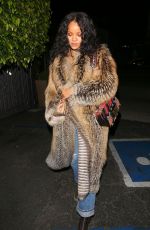 RIHANNA Arrives at Giorgio Baldi Restaurant in Santa Monica 05/11/2017