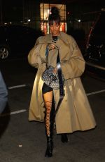 RIHANNA Arrives at Roc Nation Office in New York 05/03/2017