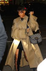 RIHANNA Arrives at Roc Nation Office in New York 05/03/2017