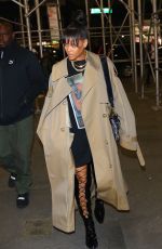 RIHANNA Arrives at Roc Nation Office in New York 05/03/2017