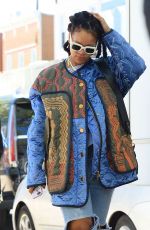 RIHANNA Arrives on the Set of Ocean