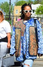 RIHANNA Arrives on the Set of Ocean