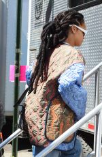 RIHANNA Arrives on the Set of Ocean