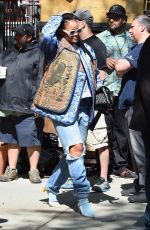 RIHANNA Arrives on the Set of Ocean