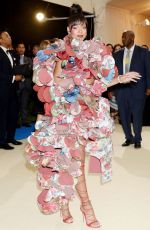 RIHANNA at 2017 MET Gala in New York 05/01/2017