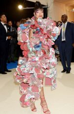 RIHANNA at 2017 MET Gala in New York 05/01/2017