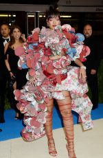 RIHANNA at 2017 MET Gala in New York 05/01/2017