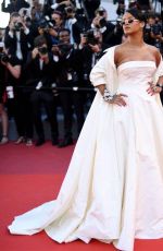 RIHANNA at Okja Premiere at 70th Annual Cannes Film Festival 05/19/2017