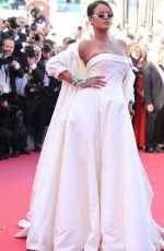 RIHANNA at Okja Premiere at 70th Annual Cannes Film Festival 05/19/2017