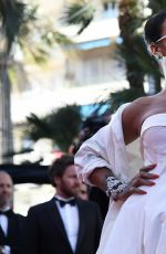 RIHANNA at Okja Premiere at 70th Annual Cannes Film Festival 05/19/2017