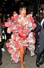 RIHANNA on Her Way to MET Gala in New York 05/01/2017