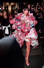 RIHANNA on Her Way to MET Gala in New York 05/01/2017