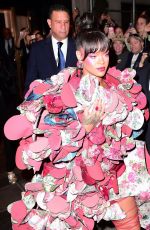 RIHANNA on Her Way to MET Gala in New York 05/01/2017
