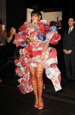 RIHANNA on Her Way to MET Gala in New York 05/01/2017