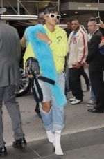 RIHANNA Out and About in New York 05/01/2017