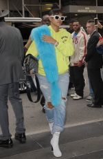 RIHANNA Out and About in New York 05/01/2017