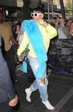 RIHANNA Out and About in New York 05/01/2017