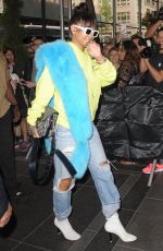 RIHANNA Out and About in New York 05/01/2017