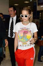 RITA ORA Arrives at Airport in Nice 05/22/2017