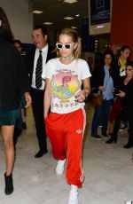 RITA ORA Arrives at Airport in Nice 05/22/2017