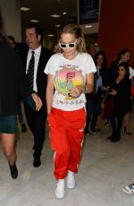 RITA ORA Arrives at Airport in Nice 05/22/2017