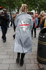 RITA ORA Arrives at Global House in London 05/19/2017