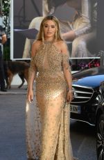 RITA ORA Arrives at Martinez Hotel in Cannes 05/23/2017
