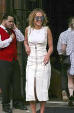 RITA ORA Leaves Bowery Hotel in New York 04/29/2017
