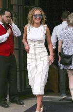 RITA ORA Leaves Bowery Hotel in New York 04/29/2017