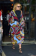 RITA ORA Leaves Bowery Hotel in New York 04/30/2017