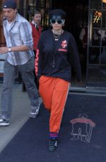 RITA ORA Leaves Her Hotel in New York 05/03/2017