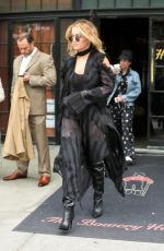 RITA ORA Out in New York 04/29/2017