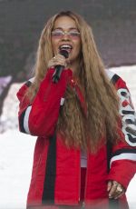 RITA ORA Performs at Radio 1’s Big Weekend in Hull 05/28/2017