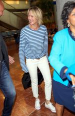 ROBIN WRIGHT PENN Arrives at Airport in Nice 05/16/2017