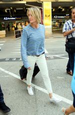 ROBIN WRIGHT PENN Arrives at Airport in Nice 05/16/2017