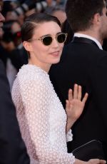 ROONEY MARA at 70th Annual Cannes Film Festival Closing Ceremony 05/28/2017