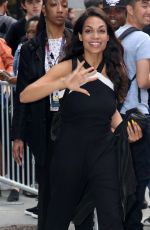 ROSARIO DAWSON Arrives at AOL Studios in New York 05/24/2017