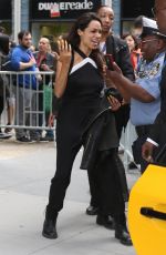 ROSARIO DAWSON Arrives at AOL Studios in New York 05/24/2017