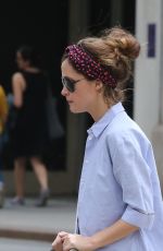 ROSE BYRNE Out and About in New York 04/29/2017