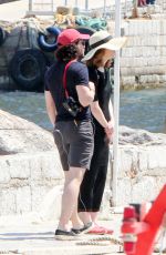 ROSE LESLIE and Kit Harington on Holiday in Greece 05/04/2017