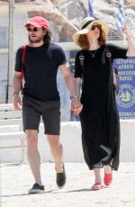 ROSE LESLIE and Kit Harington on Holiday in Greece 05/04/2017