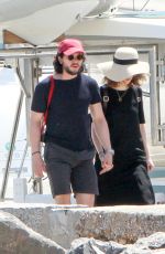 ROSE LESLIE and Kit Harington on Holiday in Greece 05/04/2017