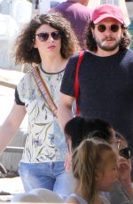 ROSE LESLIE and Kit Harington on Holiday in Greece 05/04/2017