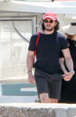 ROSE LESLIE and Kit Harington on Holiday in Greece 05/04/2017