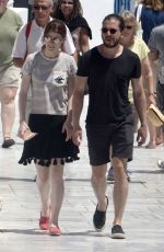 ROSE LESLIE and Kit Harington Out in Santorini 05/06/2017