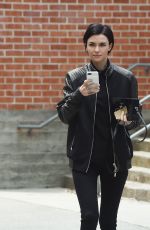 RUBY ROSE Out and About in Beverly Hills 05/30/2017