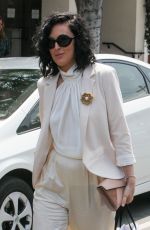RUMER WILLIS Leaves Fig & Olive Restaurant in West Hollywood 05/17/2017
