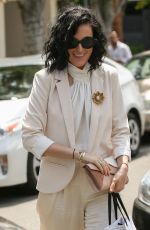 RUMER WILLIS Leaves Fig & Olive Restaurant in West Hollywood 05/17/2017