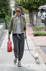 RUMER WILLIS Takes Her Dog Out in Los Angeles 05/08/2017