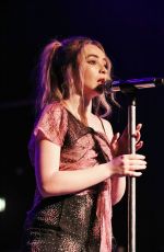 SABRINA CARPENTER Performs at a Concert in Milano 05/22/2017